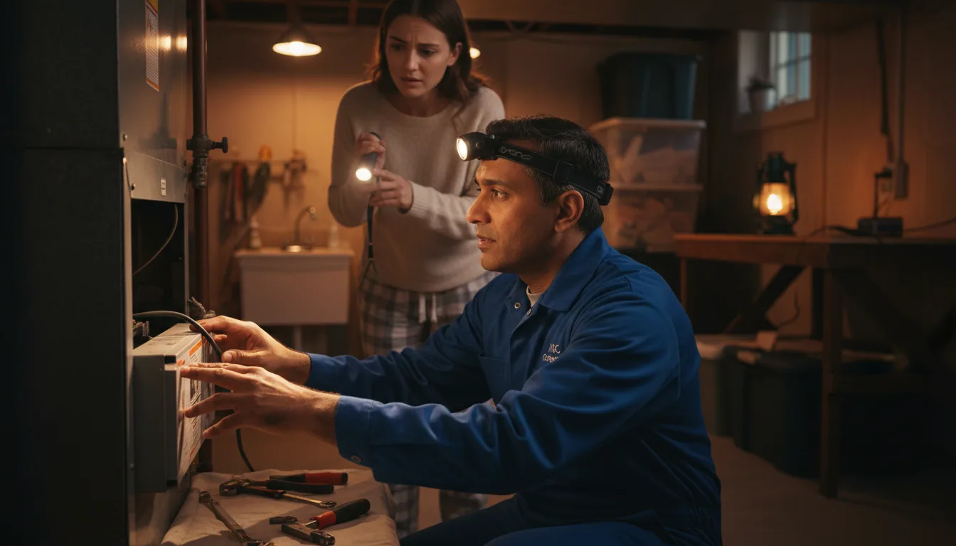 Emergency HVAC Repair in Claremont, SD near me · HVAC